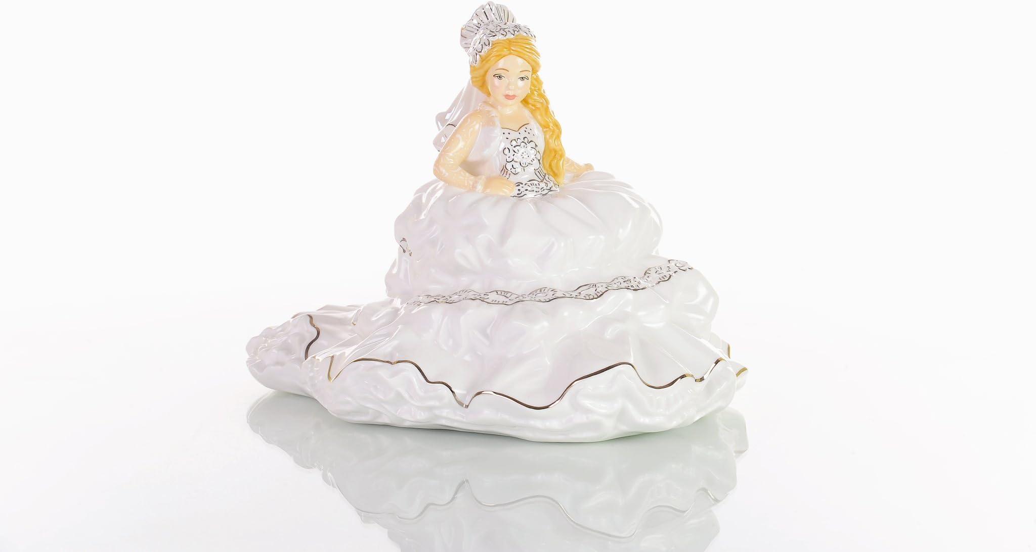 ENGLISH LADIES CO. FIGURINE/DOLL - MINI FAIRYTALE GYPSY BRIDE BLONDE - NEW AND BOXED