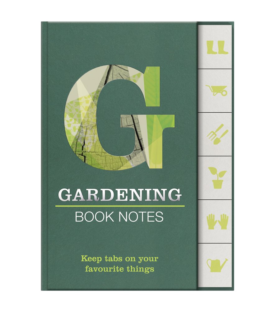 IF Book Notes Sticky Notes, Sticky Pagemarkers - Gardening Themed