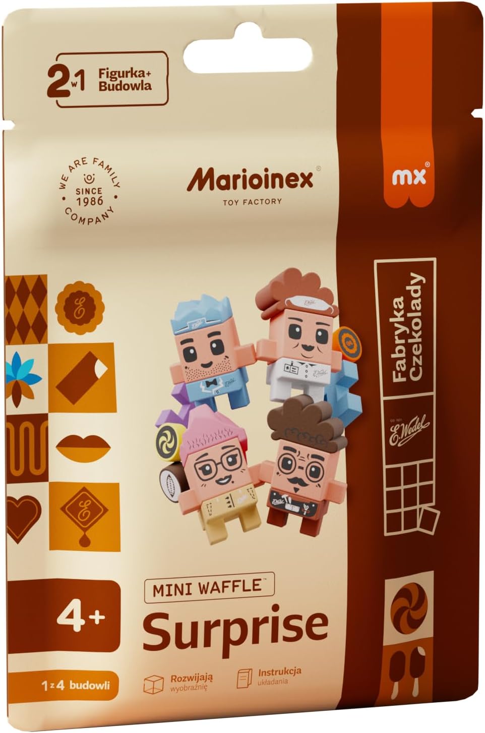 Marioinex Toy Factory MINI Waffles - WEDEL - SACPERTS
