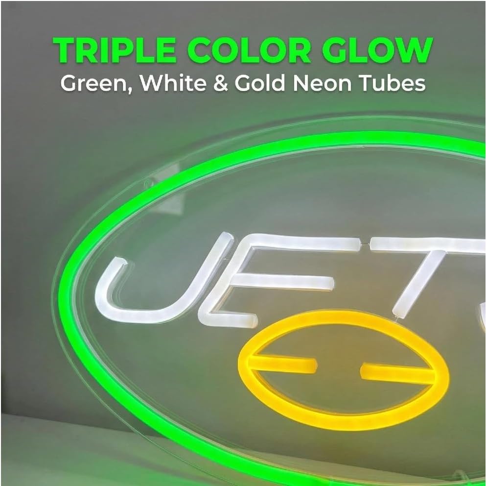 Football Neon Sign for Wall Decor Football Neon Light With Light Dimmable Switch, Led Neon Light for Man Cave Decorand Sport Fans, Birthday Gifts Bedroom Party Club Bar Dorm