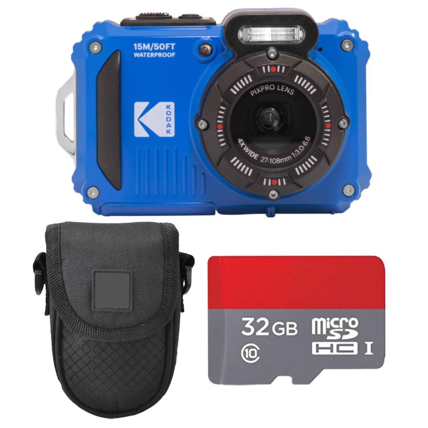 Amazon.com : Kodak PIXPRO WPZ2 Digital Camera + Black Point