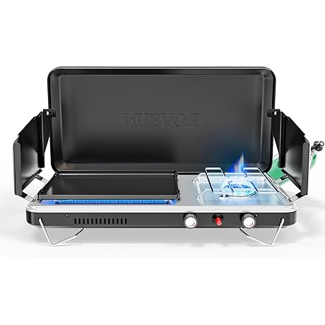 ROVSUN Propane Griddle Outdoor Portable