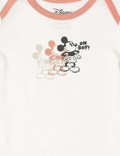 Miniatura 10 de Tienda Essentials Unisex Babies Disney  Marvel  Star Wars Long-Sleeve Bodysuits Pack of 5 Paquete de 5 Bambi Nature, Paquete de 5 leones King Play