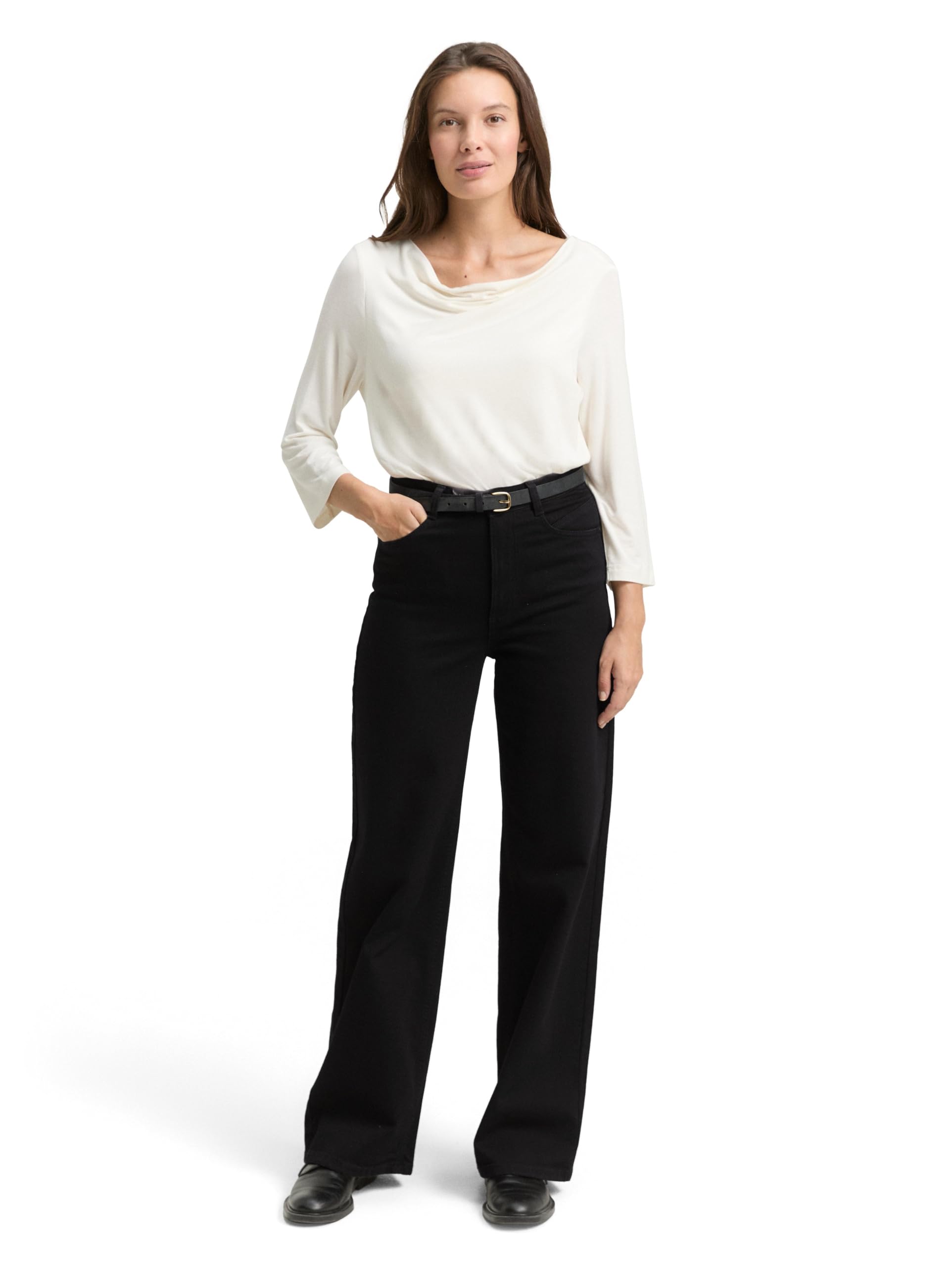 Tom Tailor Damen TTMADINA Wide Leg Jeans