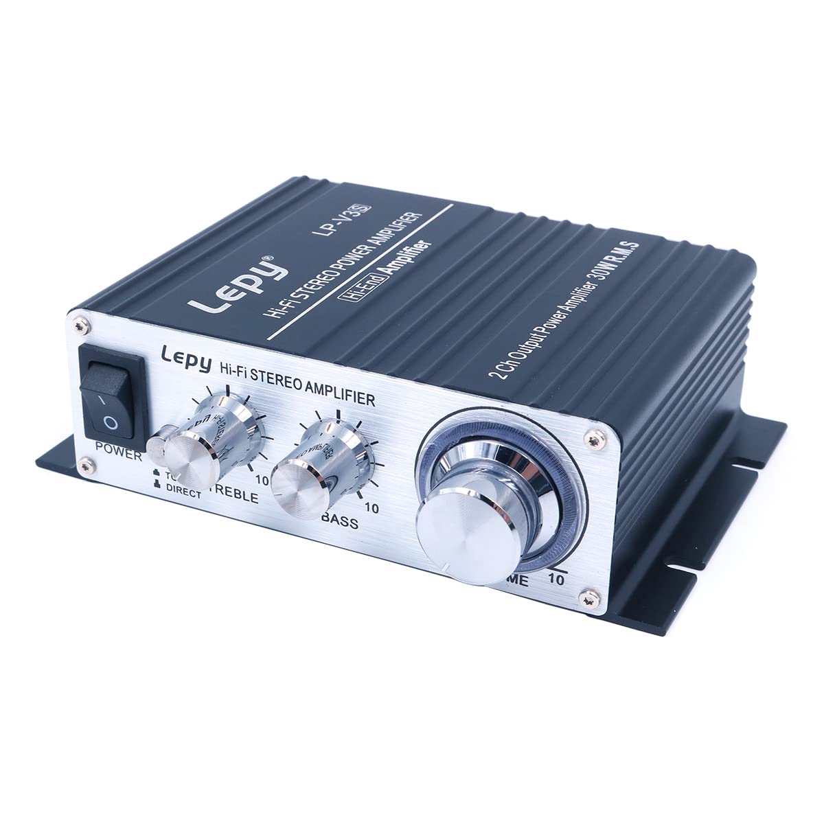DollaTek LP-V3S 25Wx2 Amplificatore + Protezione Ritardata HiFi con Alimentazione 5A Compatibile con Computer, Cellulari o Lettori MP3 DAC ecc - Nero