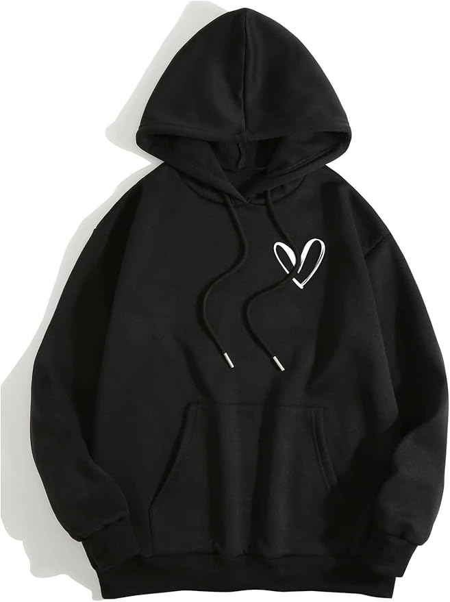 Hilinker Women's Graphic Hoodie Long Sleeve Sweatshirt