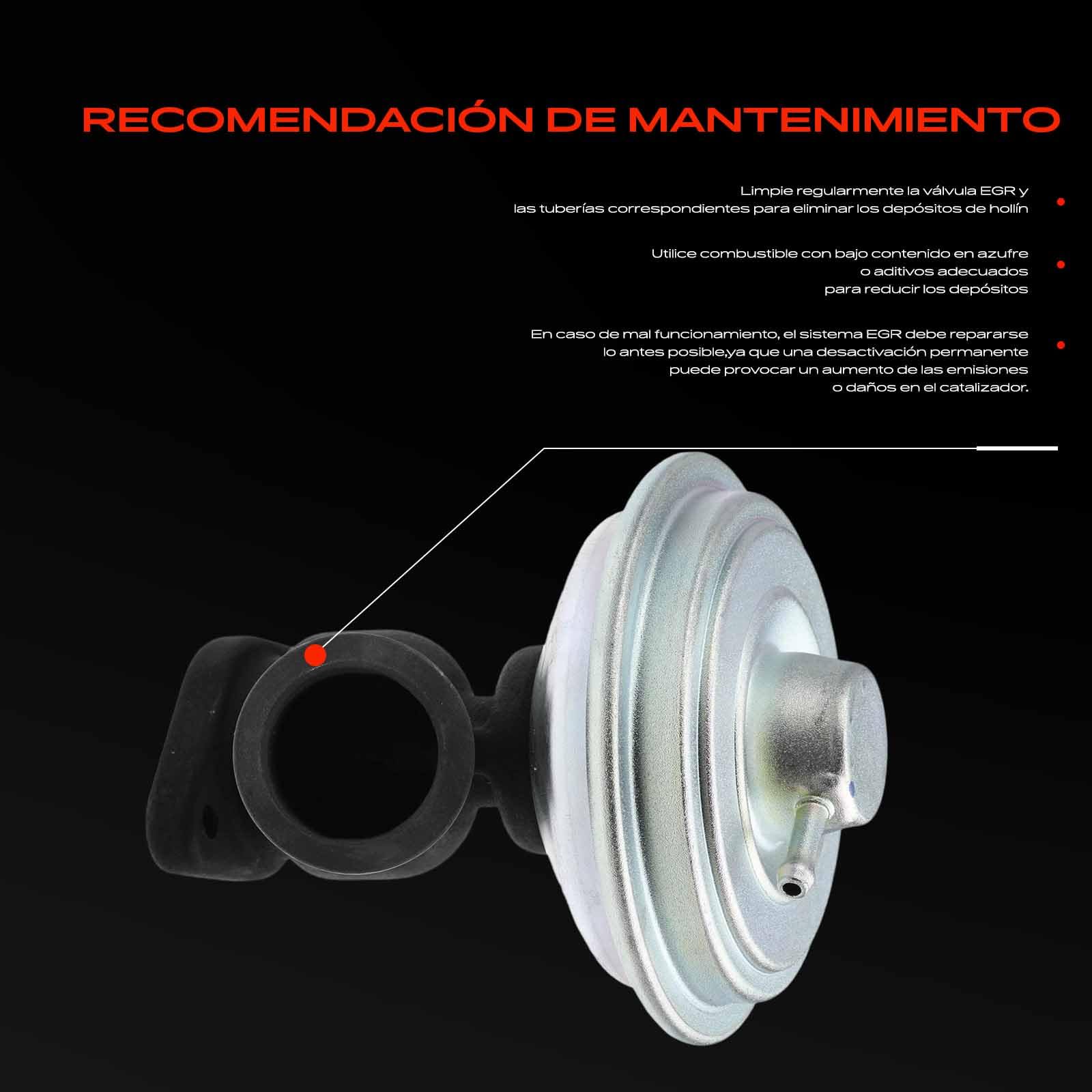 Frankberg Válvula EGR (Válvula de recirculación de gases de escape) | Compatible con: 406 Descanso 8E/F, C5 I Break DE, 607 9D 9U, C5 II RC, 406 8B, C5 II Ruptura RE, 406 Coupé 8C, C5 Yo CC