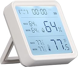 Sensor de Umidade de Temperatura Sem Fio Inteligente 3.5in Tela Grande Bluetooth Monitor de Sensor de Umidade de Temperatura