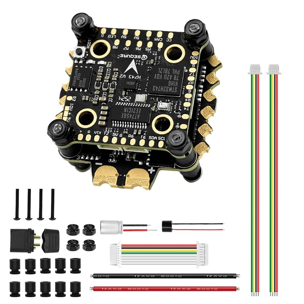 FC Stack 30x30 FPV et ESC 70A AM32 haute performance de vol - 7