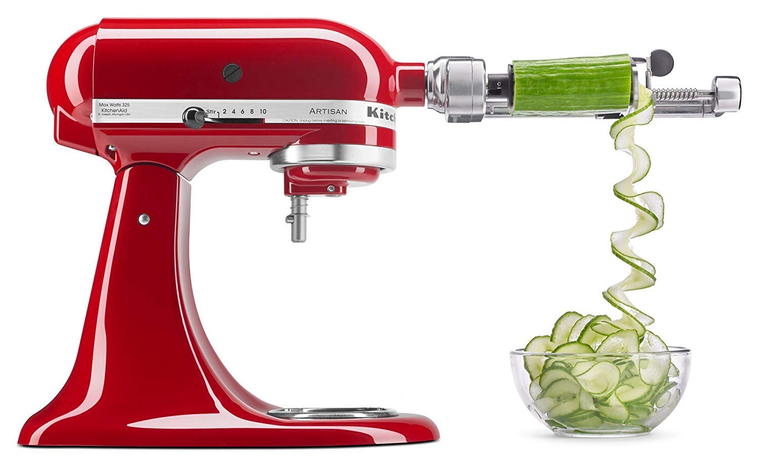Amazon.com: KitchenAid DRTVICE6 Combo Package Spiralizer KSM1APC