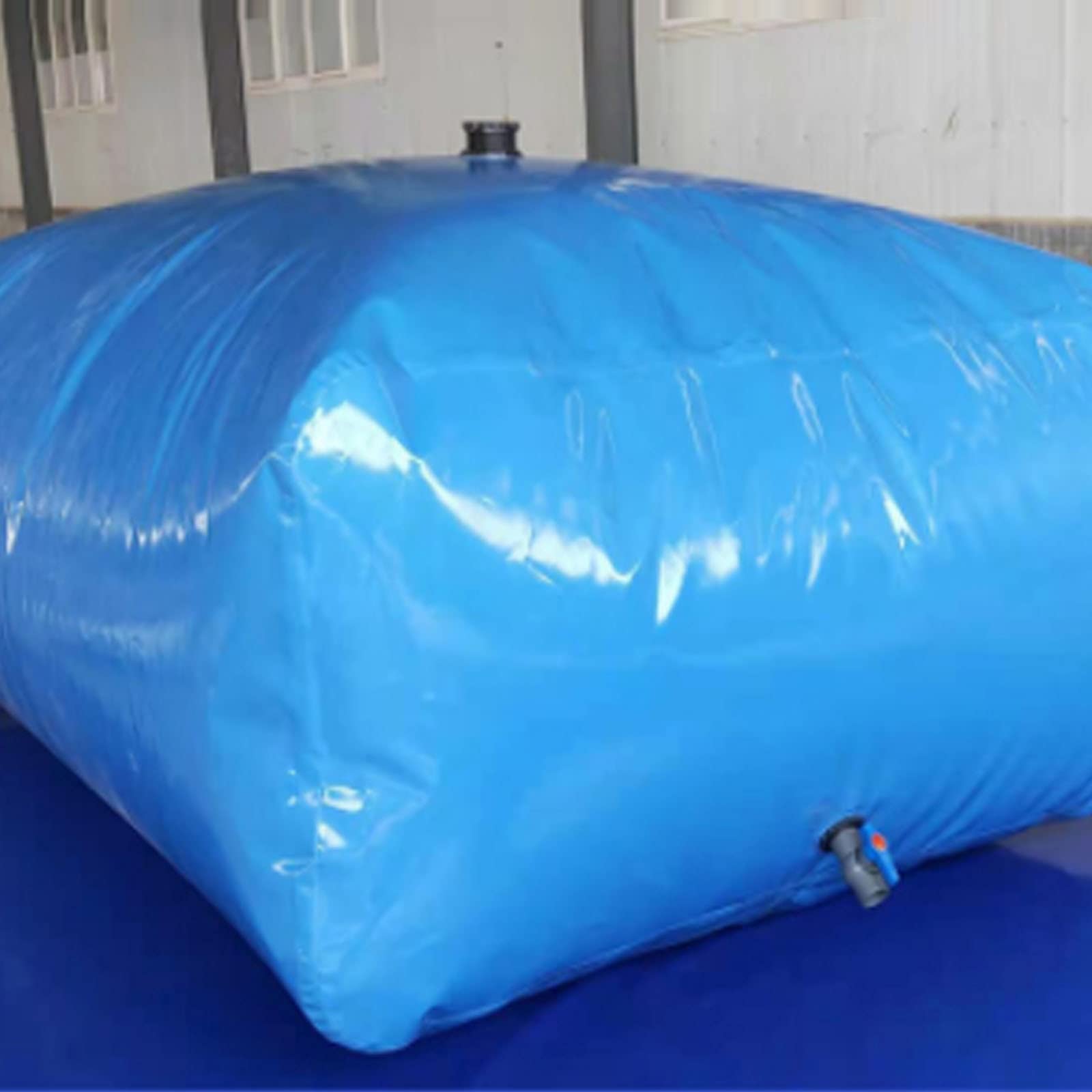 Sacca d'Acqua Pieghevole Serbatoio d'Acqua di Emergenza Mobile Portatile per Esterni PVC antigoccia Resistente all'Usura per la Pesca in Campeggio, 1000L,1000L