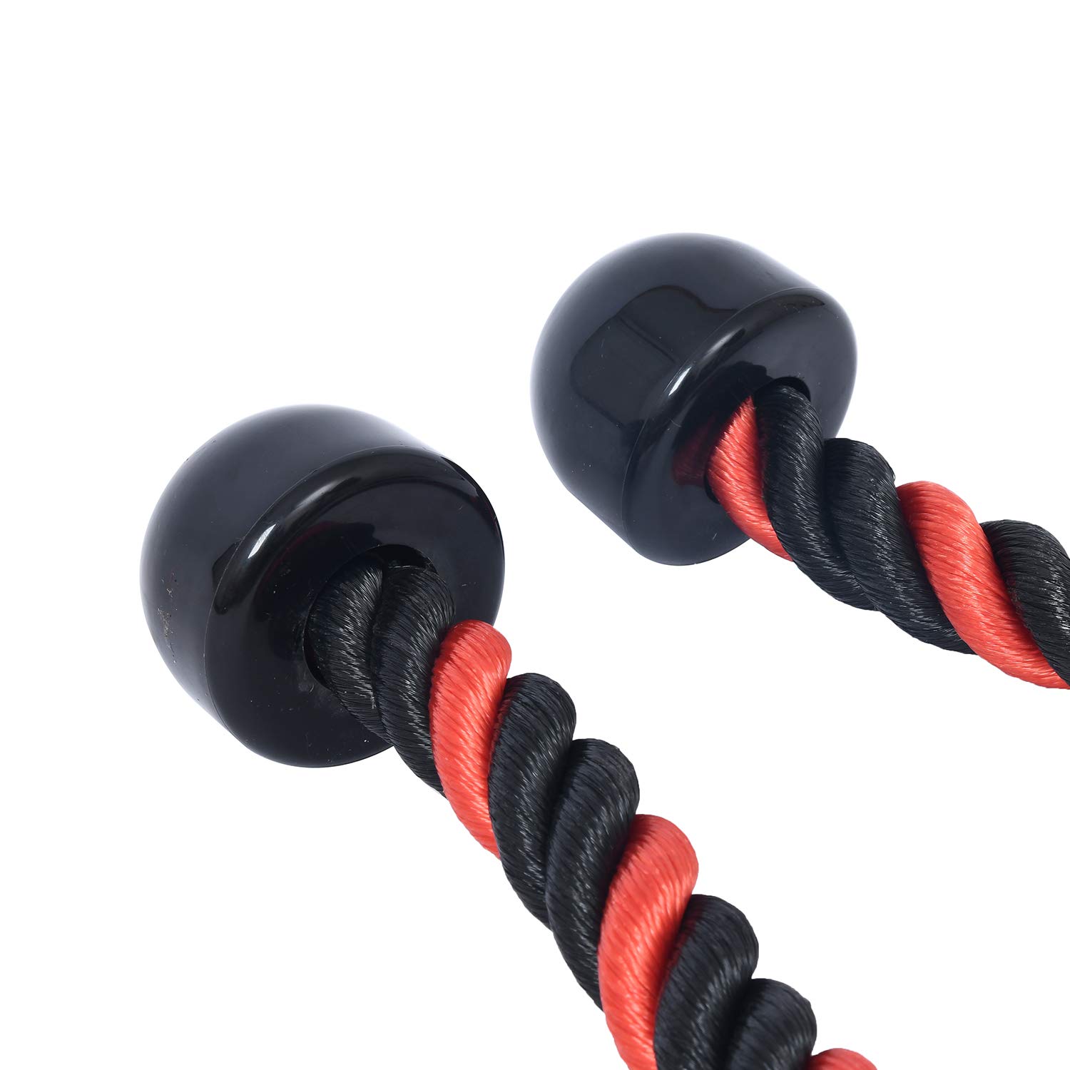 ロープトレーナー (トリプル) Amazon | FITNESS MANIAC デラックス 三頭筋ロープ プルダウン ロープ