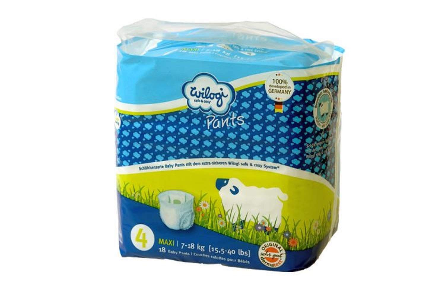 Baby-Pants - Pañales infantiles (7-18 kg, 6 paquetes de 18 unidades)