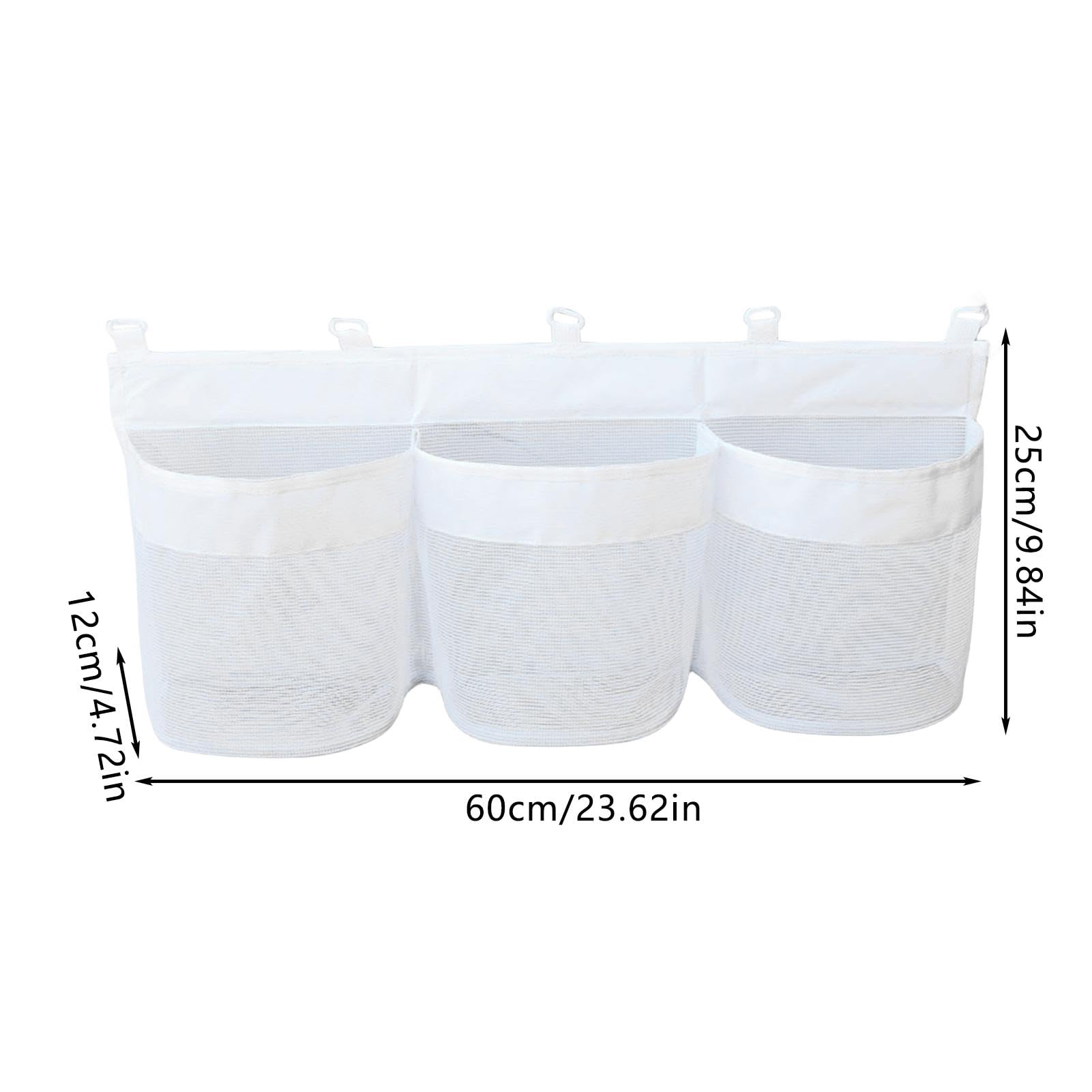 Filet de Bain pour Jouets, Panier de Rangement pour Jouets de Bain pour Enfants, Sac en Filet pour Jouets de Bain, Organisateur de Rangement pour Jouets de Bain pour Bébé, Caddy de