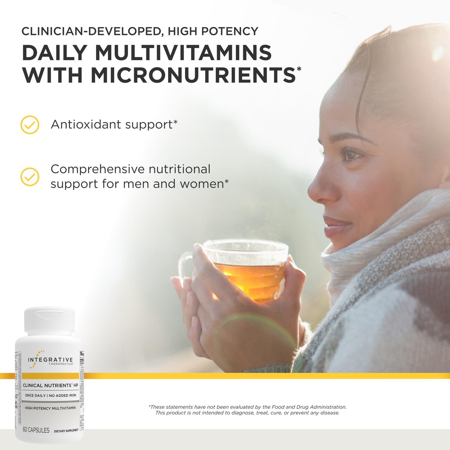 Integrative Therapeutics Clinical Nutrients HP Multivitamin, 60 Count — Amazon image 2