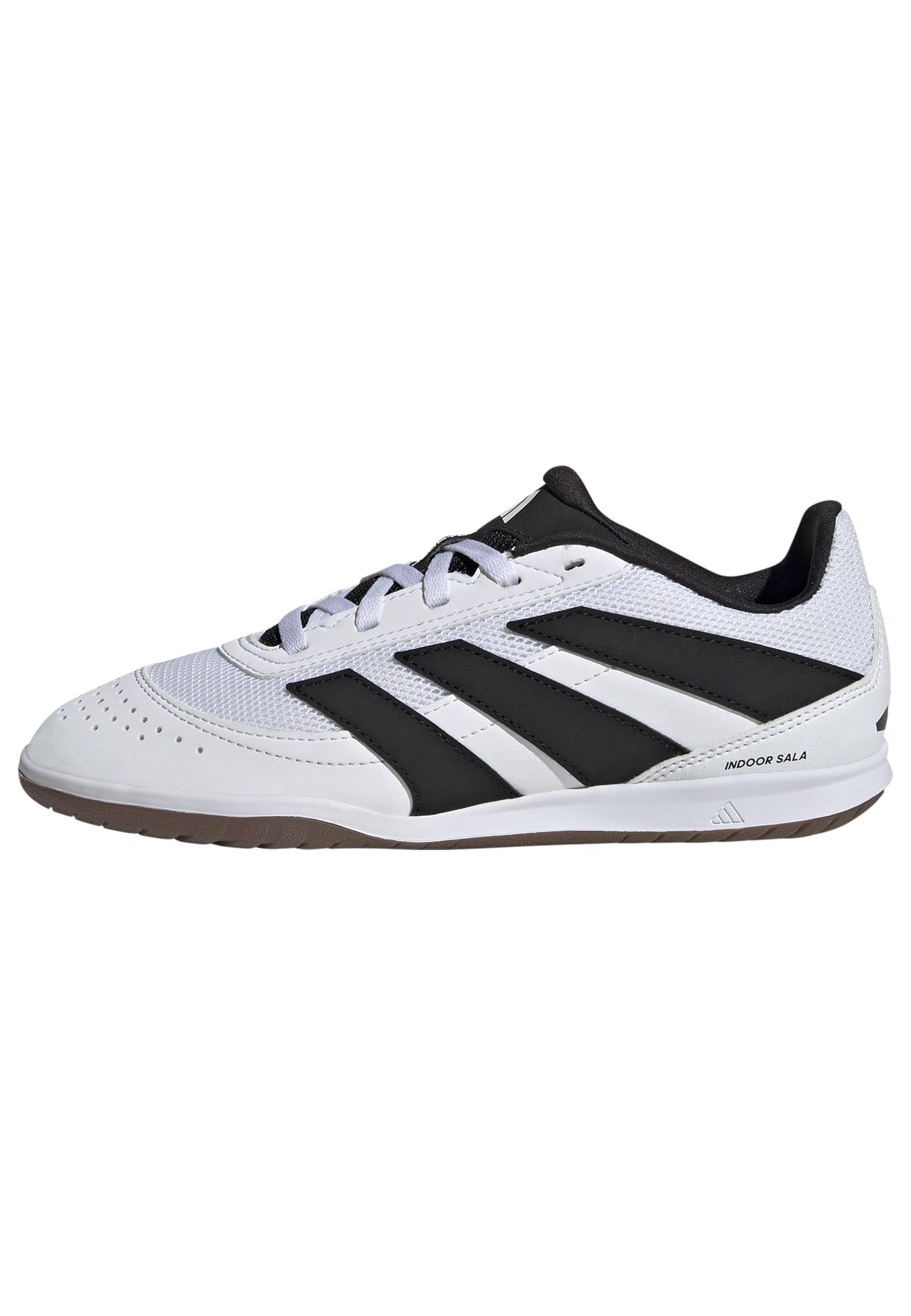 Adidas Unisex niños Predator Club Indoor Sala Football Boots Kids, Cloud White/​Core Black/​Lucid Lemon, 32 EU