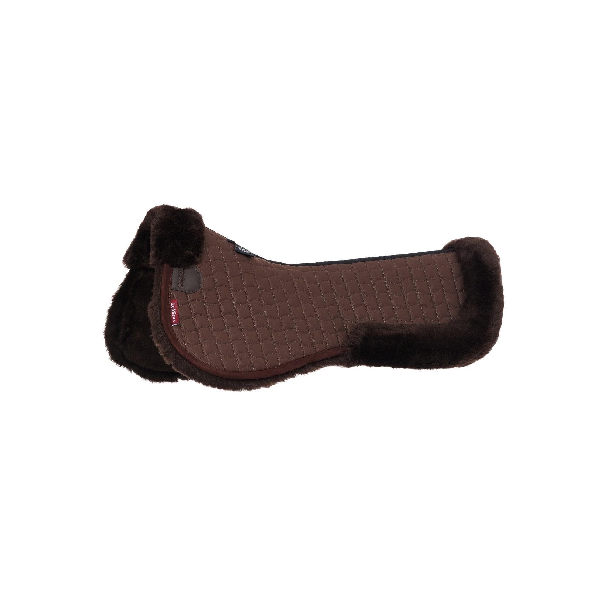 LeMieux Merino+ Half Pad - Brown/Brown Large