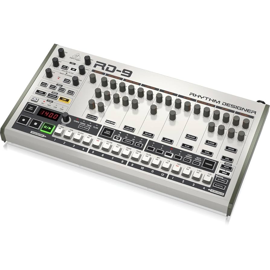 Amazon.com: Behringer RD-9 Analog Drum Machine : Musical