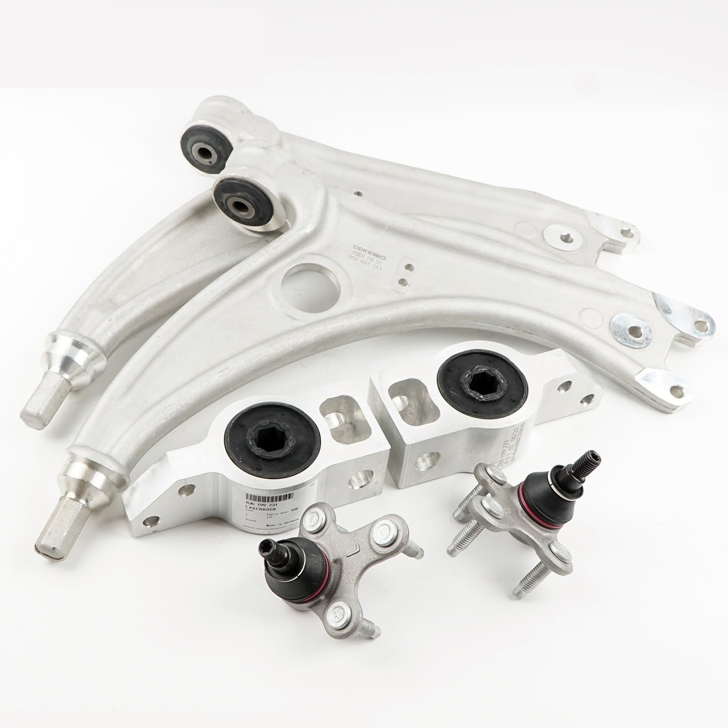 Wahacz Zawieszenia Pasuje do PQ35 Passat CC Golf Jetta Sharan Tiguan Scirocco Caddy pasuje Audi Q3 A3 3C0407151E aluminiowy wahacz garnitur