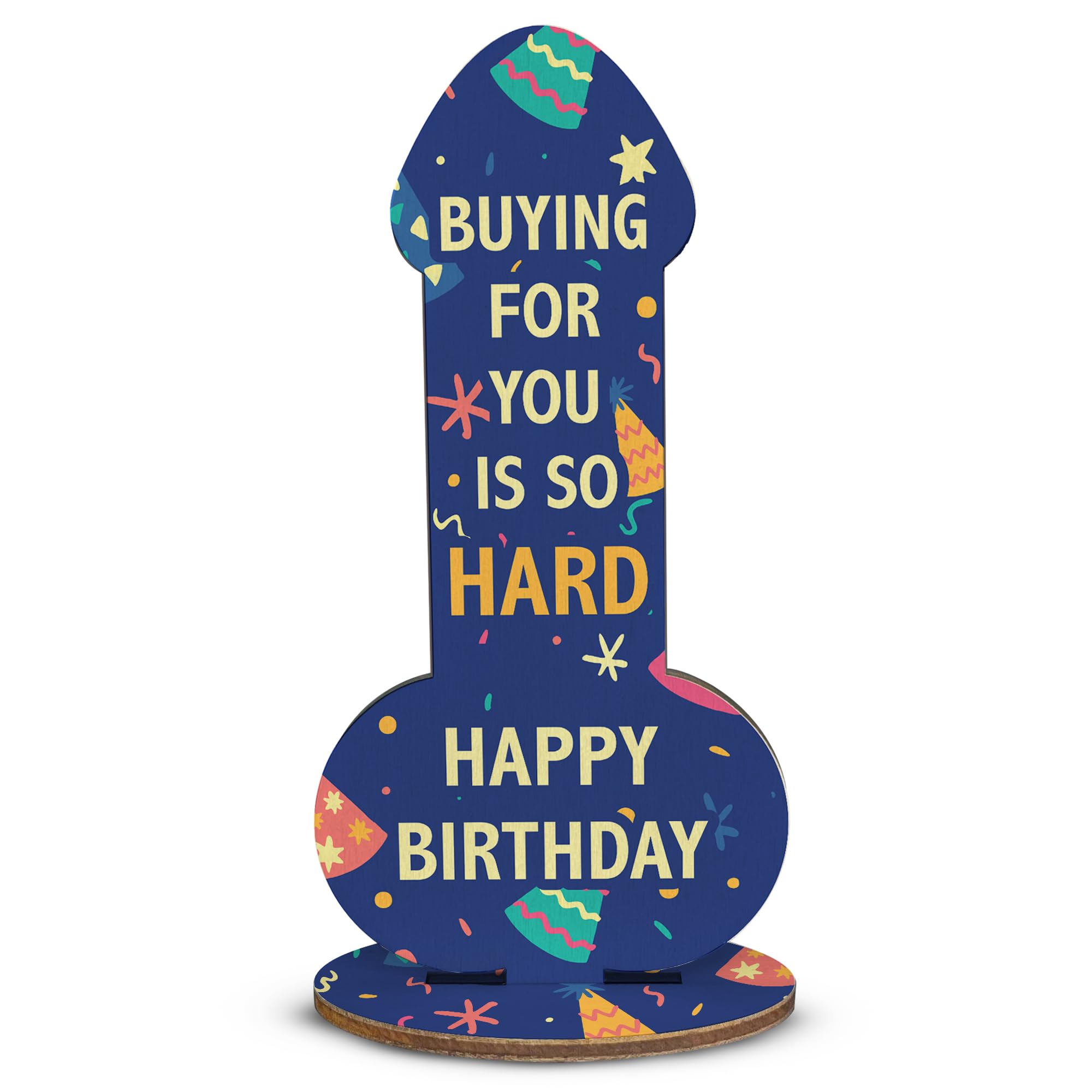 Red Ocean Funny Birthday Gifts, Birthday Gifts For Men Women, Joke Birthday Gifts for Him Her Boyfriend Husband Girlfriend Wife Sister Brother, Colleague, Novelty Wooden Plaque Gift For Friends Family