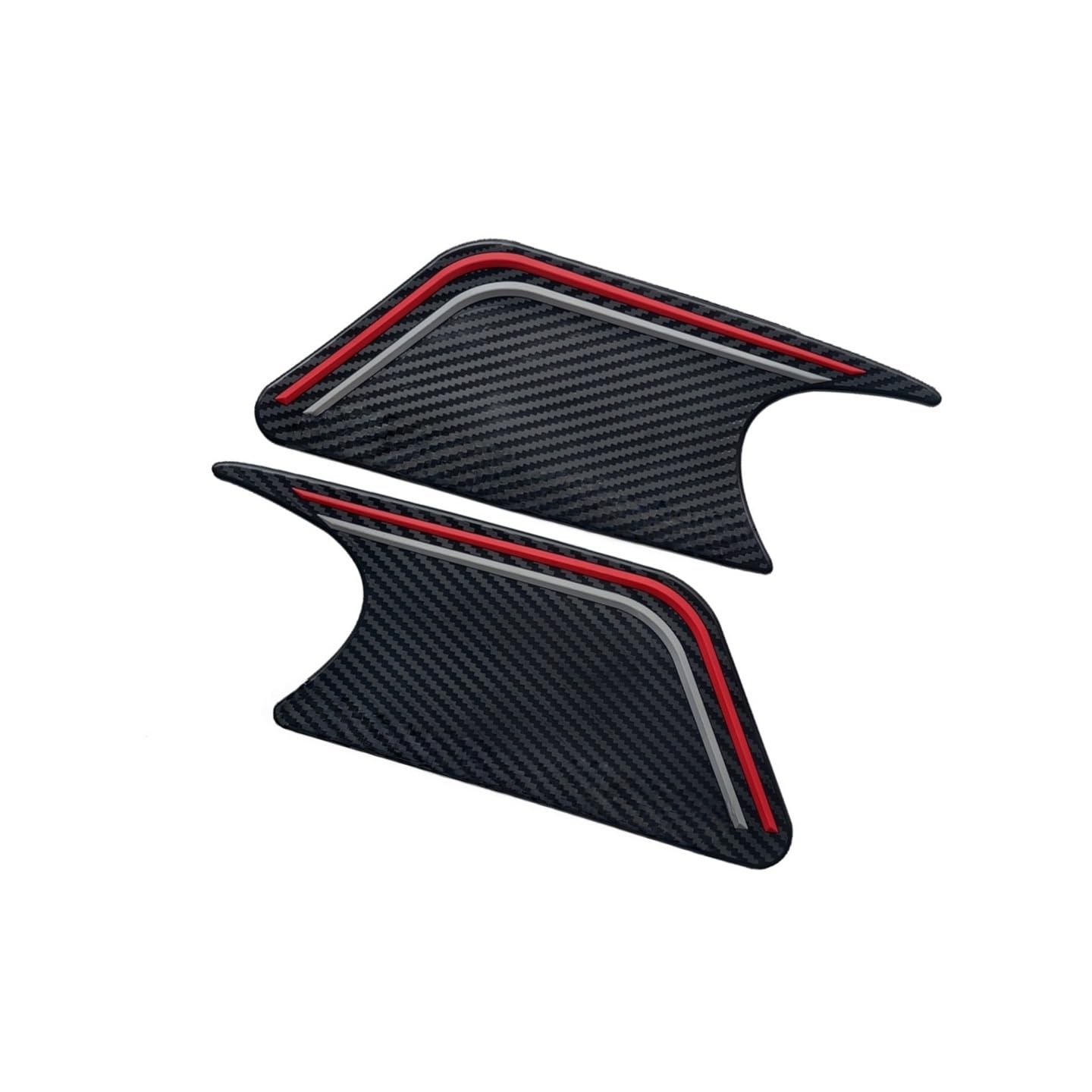 Motorcycle Tankpad Accessories 3D Stickers Side for CB400X for CB500X for CB 400 X for 500X Traction Pad Decal(Color1)