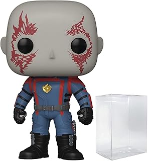 POP Marvel: Guardians of The Galaxy Volume 3 - Drax Funko Vinyl Figure (Bundled with Compatible Box Protector Case), Multicolored, 3.75 inches