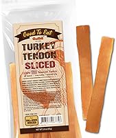 Vista 15 de Gootoe Tendones de pavo para perros – Golosinas naturales, hipoalergénicas, alternativa al cuero crudo, masticables duraderas para cachorros