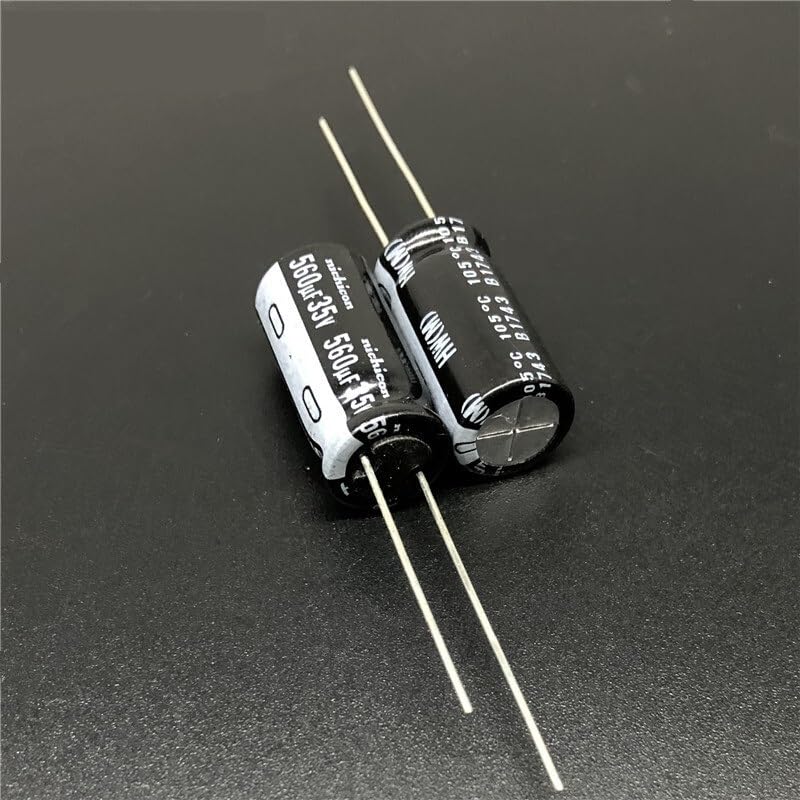 5 szt./50 szt. 560uF 35 V 10 x 20 mm wysoka tętnienie niska impedancja 35V560uF kondensator płyty głównej IDGTTLDF (50 szt.)