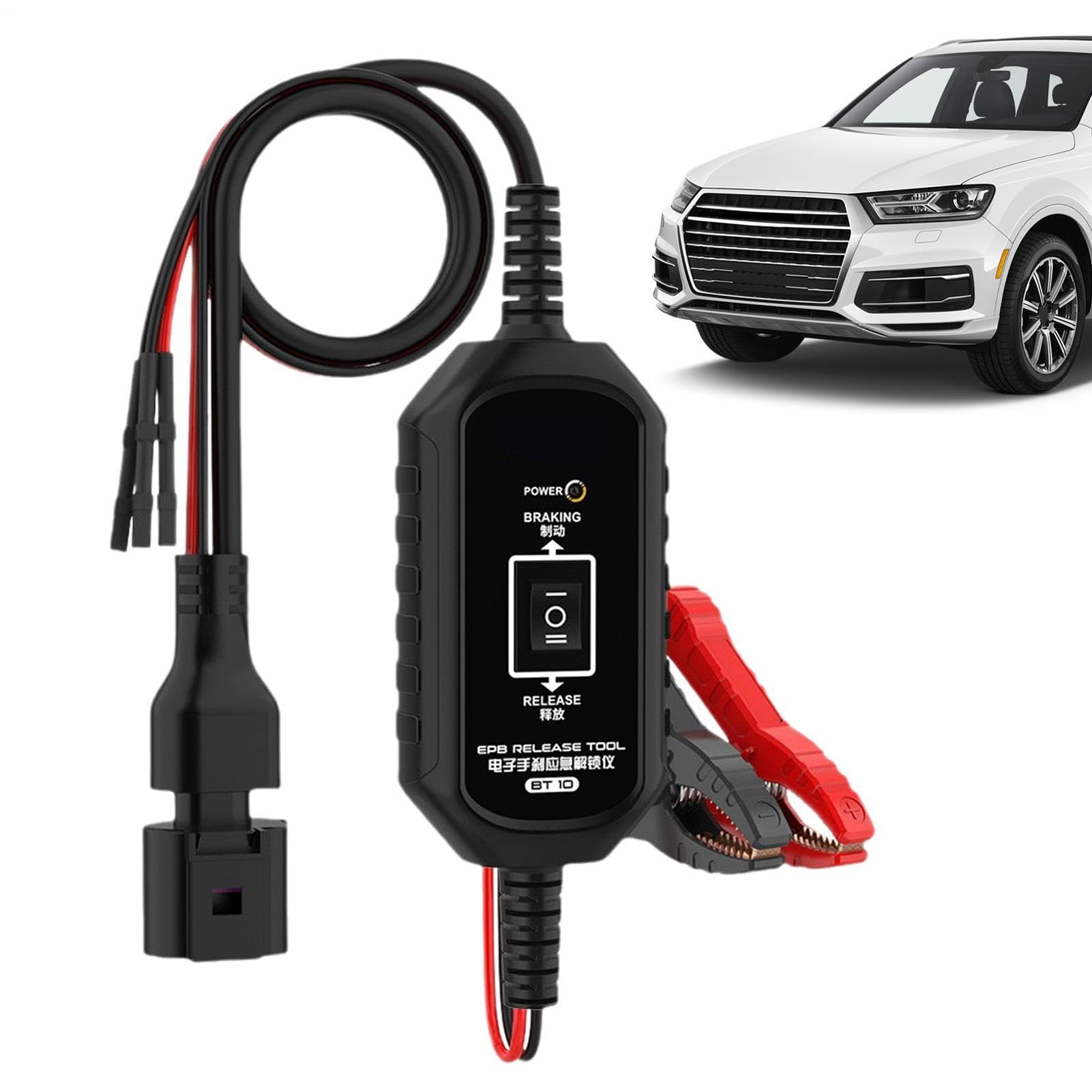 Strumento Retrattore per Freno di Stazionamento Elettrico Kit di | Strumento Rilascio Freni Per Riparazione Auto Per Meccanici SUV Camion Casa Garage Officina Es