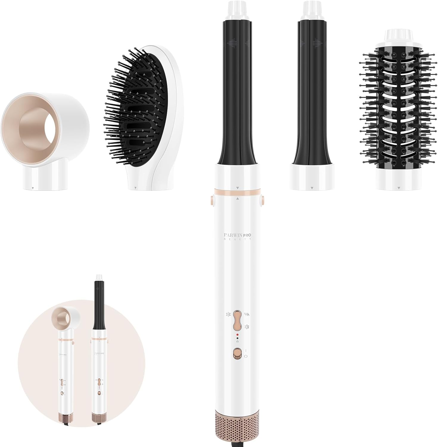 Maxair Styler 5-in-1, PARWIN PRO BEAUTY föhnborstelset
