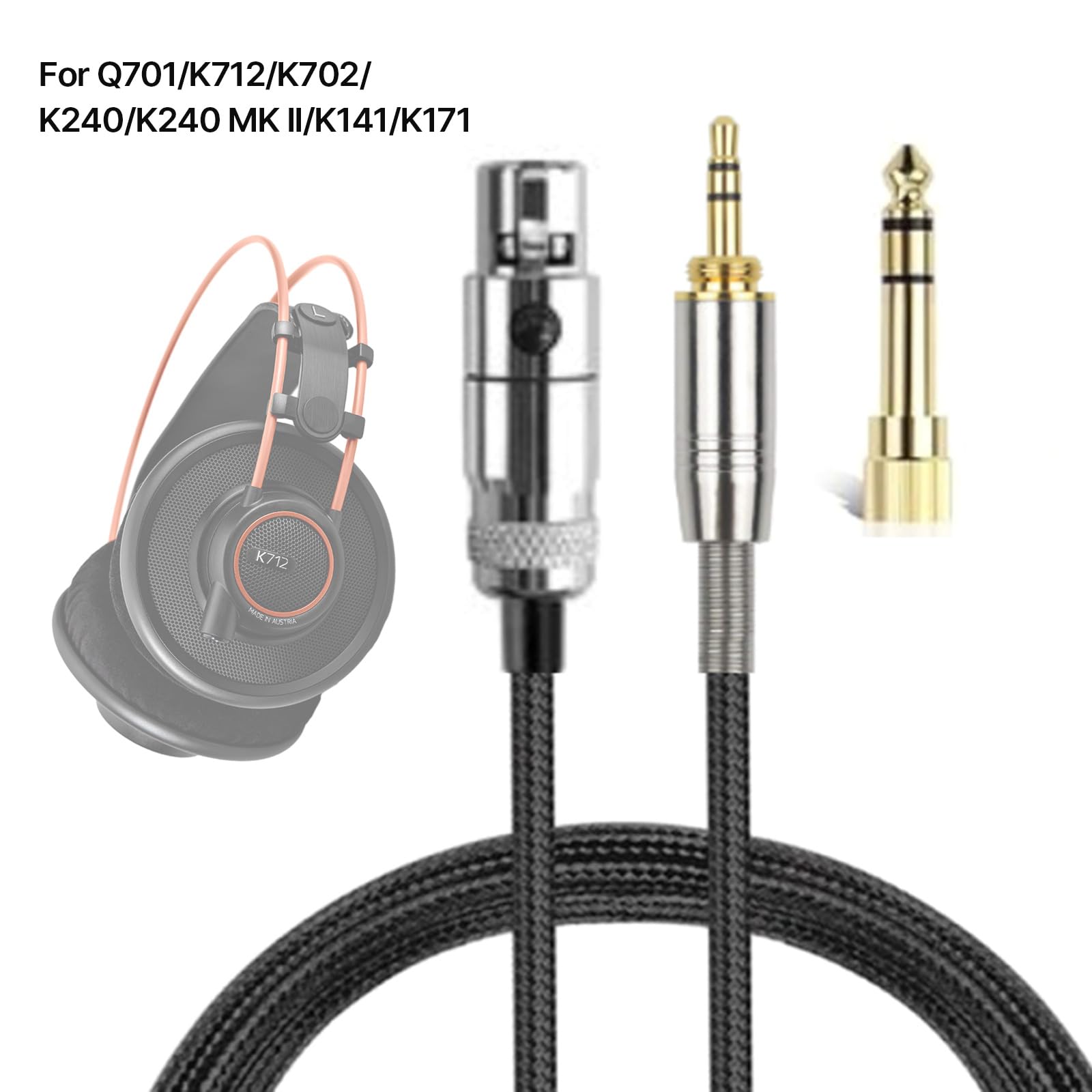 AKG K240 モニターヘッドホン + BELDEN88761ケーブル AKG K240】BELDEN88761 ケーブル交換してみた！【Amazonで2900円