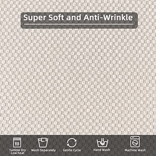 Niluoh Jacquard Wingback Chair Slipcover 2-Piece Stretch Wingback Chair Sofa Slipcover Armchair Cover Printed Furniture Protector Couch Soft With Elastic Bottom For Living Room, 23 #TOP3