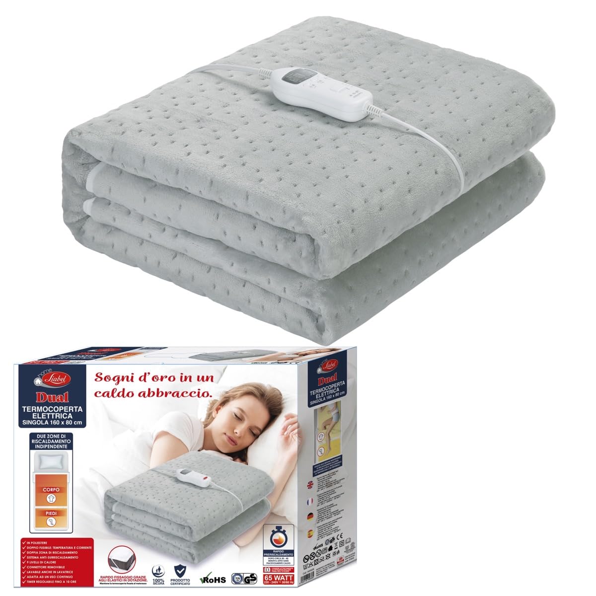 Maury's DUAL TERMOCOPERTA SINGOLA MULTIZONE