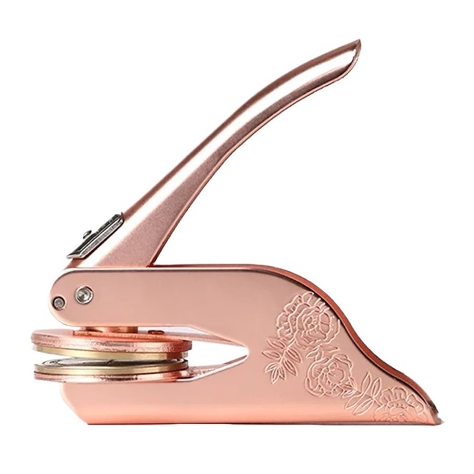 Znaczek Brajlowski Biblioteka Ślubna Książka Prywatne Pieczęcie Koperta Zaproszenie Na Przyjęcie Tłoczenie Znaczków WyraźNe TłOczenie(Rose gold embossing)