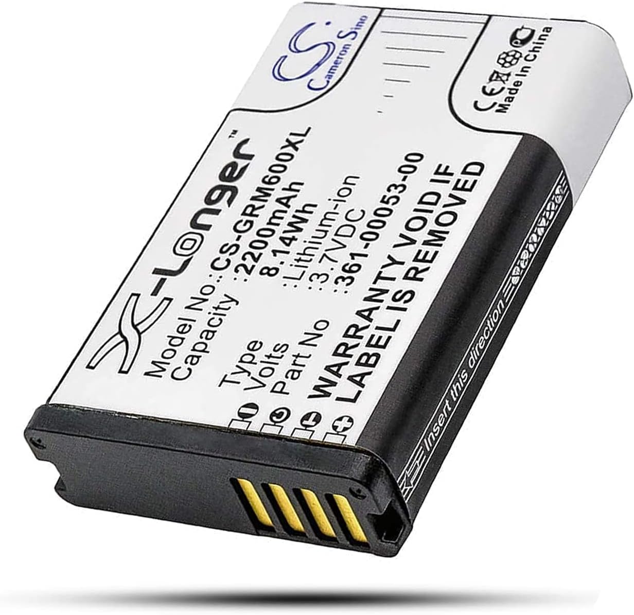 Garmin Rechargeable NiMH Battery for GPSMAP 64s/Oregon 600 Series GPS