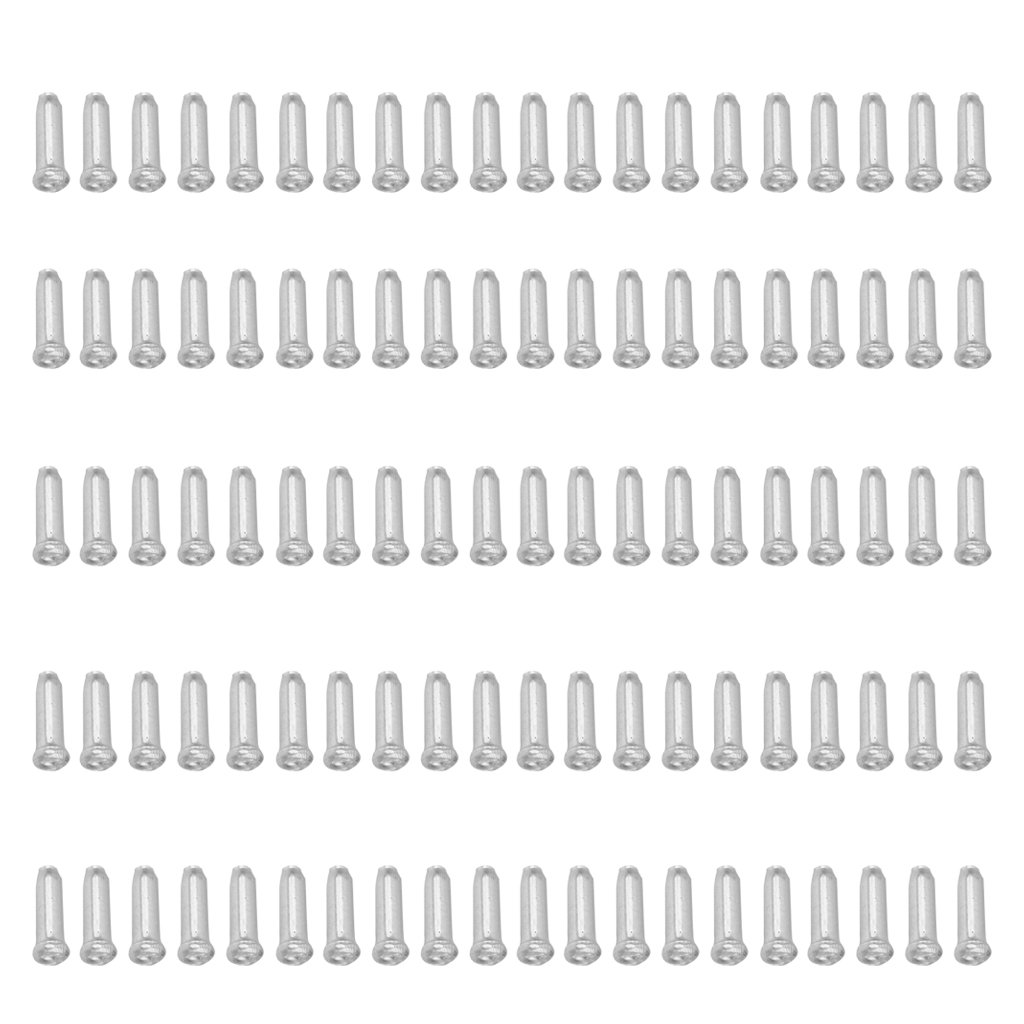 Generic 100pcs Bicycle Bike Shifter Brake Cable Tips Caps End Crimp Silver (B01AW9IWVC) Amazon Price History, Amazon Price Tracker