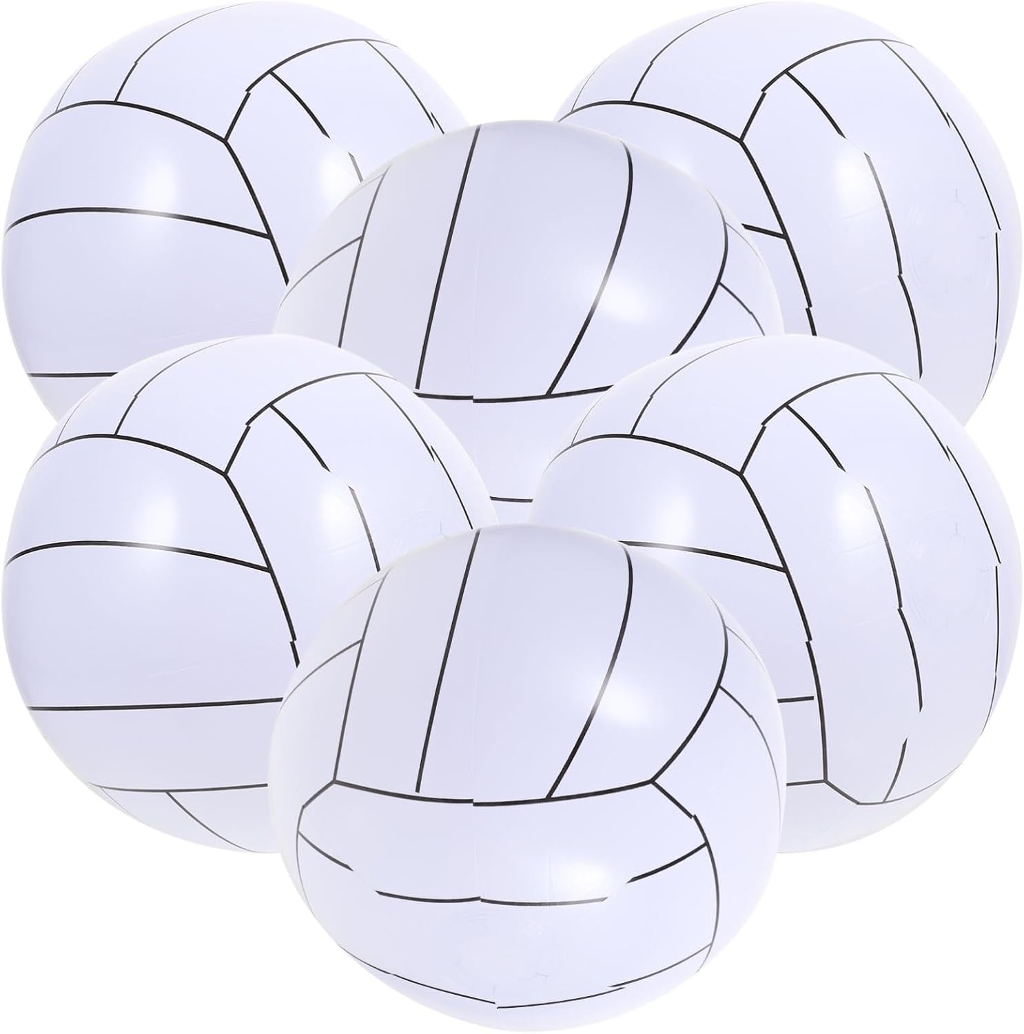 Outanaya 1 Set Inflatable Football Toy Summer Inflatable