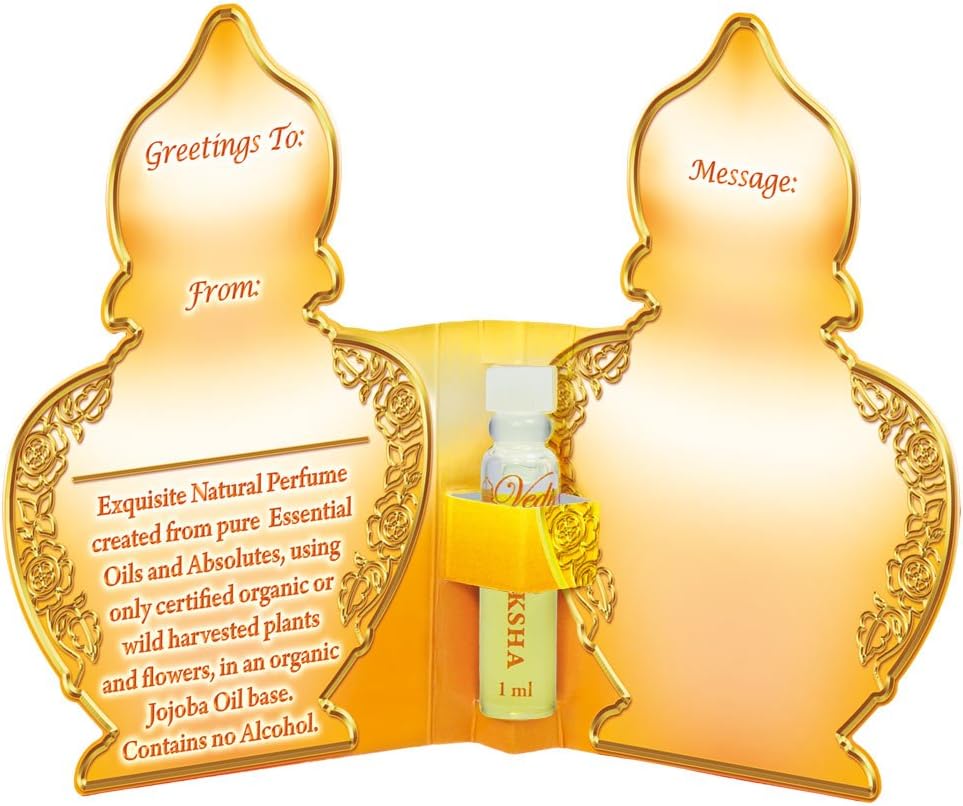 Moksha - Vedic Aroma Precious Garland Collection Rare and Exquisite 100% Pure Parfum - a Feeling of Living in Heaven