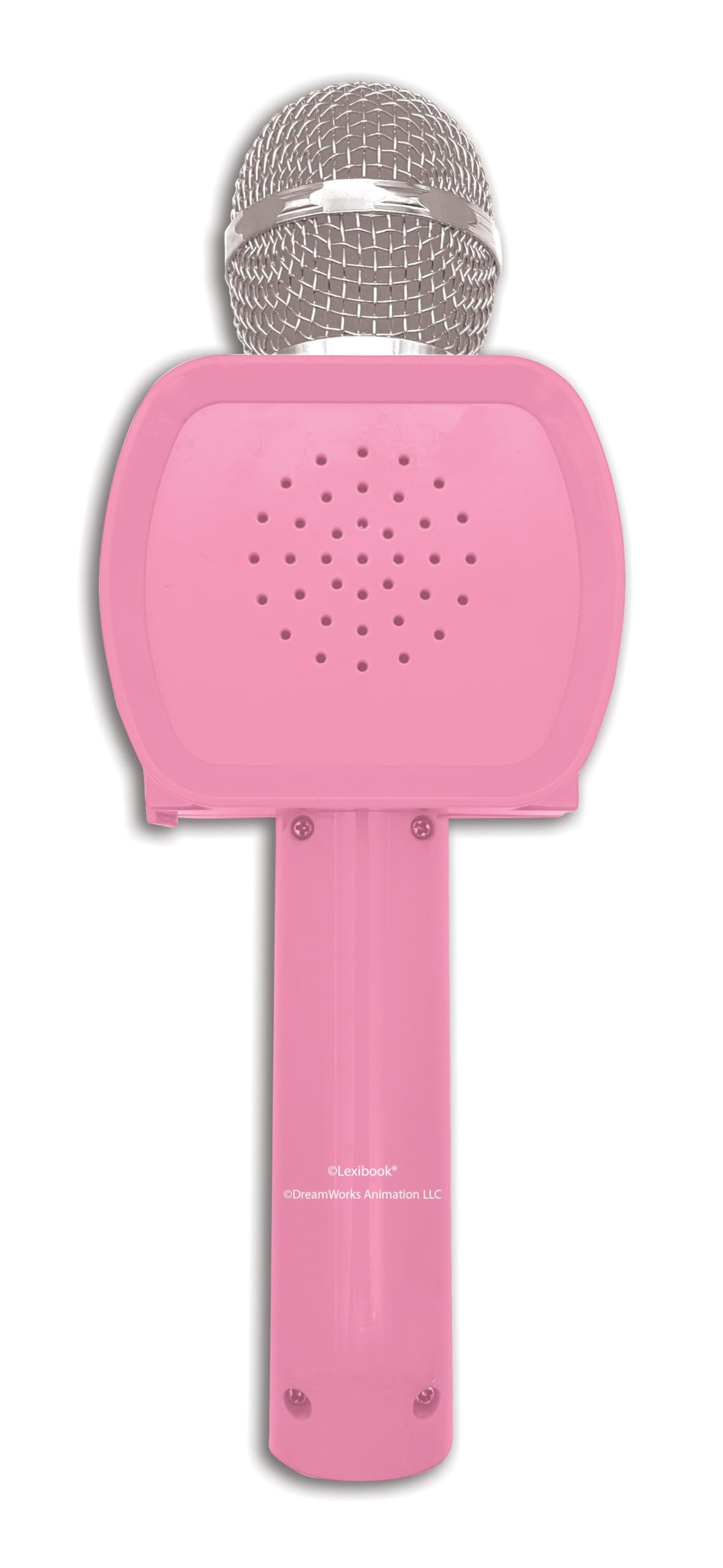 Lexibook, Gabby's Dollhouse, Microfono Bluetooth® con Funzione di Cambio Voce, Altoparlante Incorporato, Supporto per Telefono Incluso, Rosa, MIC240GDHLXB