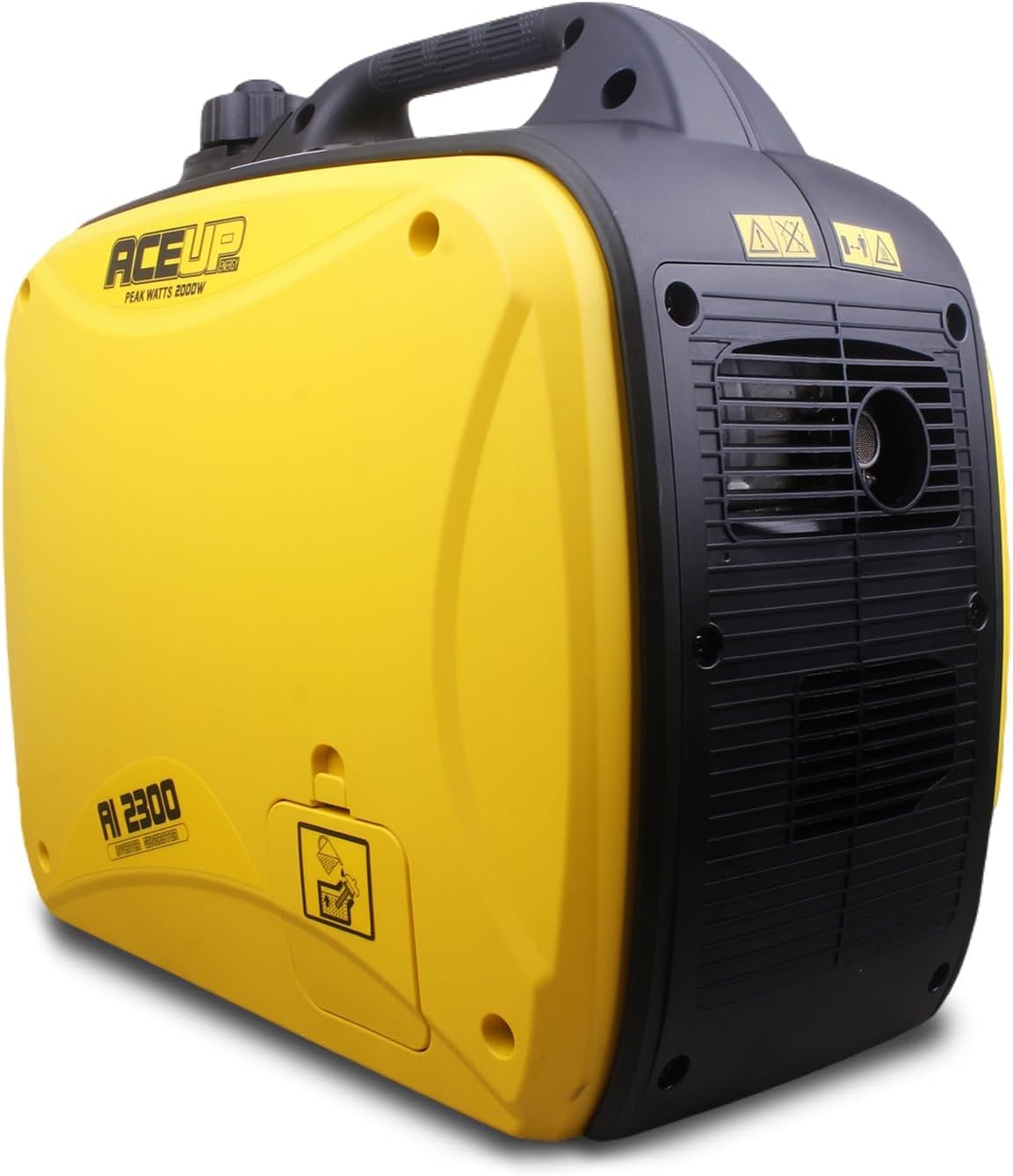 Aceup Energy Inwerterowy Agregat Prądotwórczy 2000W – Czysta Sinusoida, Benzynowy Generator Prądu do Wrażliwej Elektroniki, Super Cichy i Przenośny, EURO-V, CE