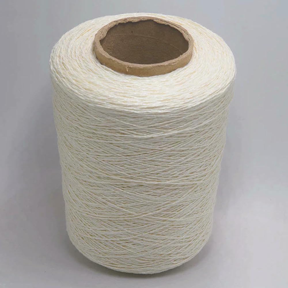 Filato di Lino Puro Biologico Liscio Naturale da 250 g per Lavorare a Maglia, Uncinetto a Mano, Filato Sottile per Pizzo, Filo da Cucito