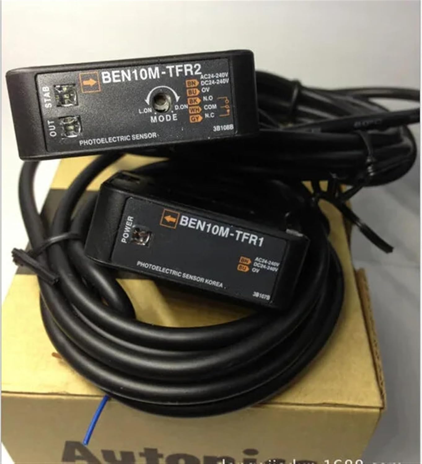 Photoelectric Sensor Switch AC DC Relay Output Adjustable photoelectric BEN5M-MFR/MDT BEN300/500-DFR/DDT BEN10M-TFR/TDT(BEN5M-MFR)