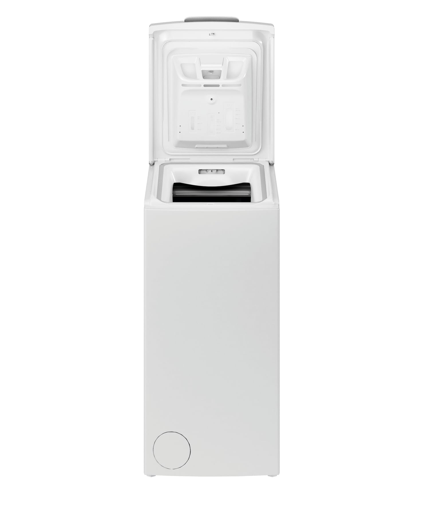 Privileg PWT Class B6S6 N Waschmaschine Toplader, 1200 UpM, 6 kg, EEK B, Mehrfachwasserschutz+, Turn&Go Programm, SoftOpening