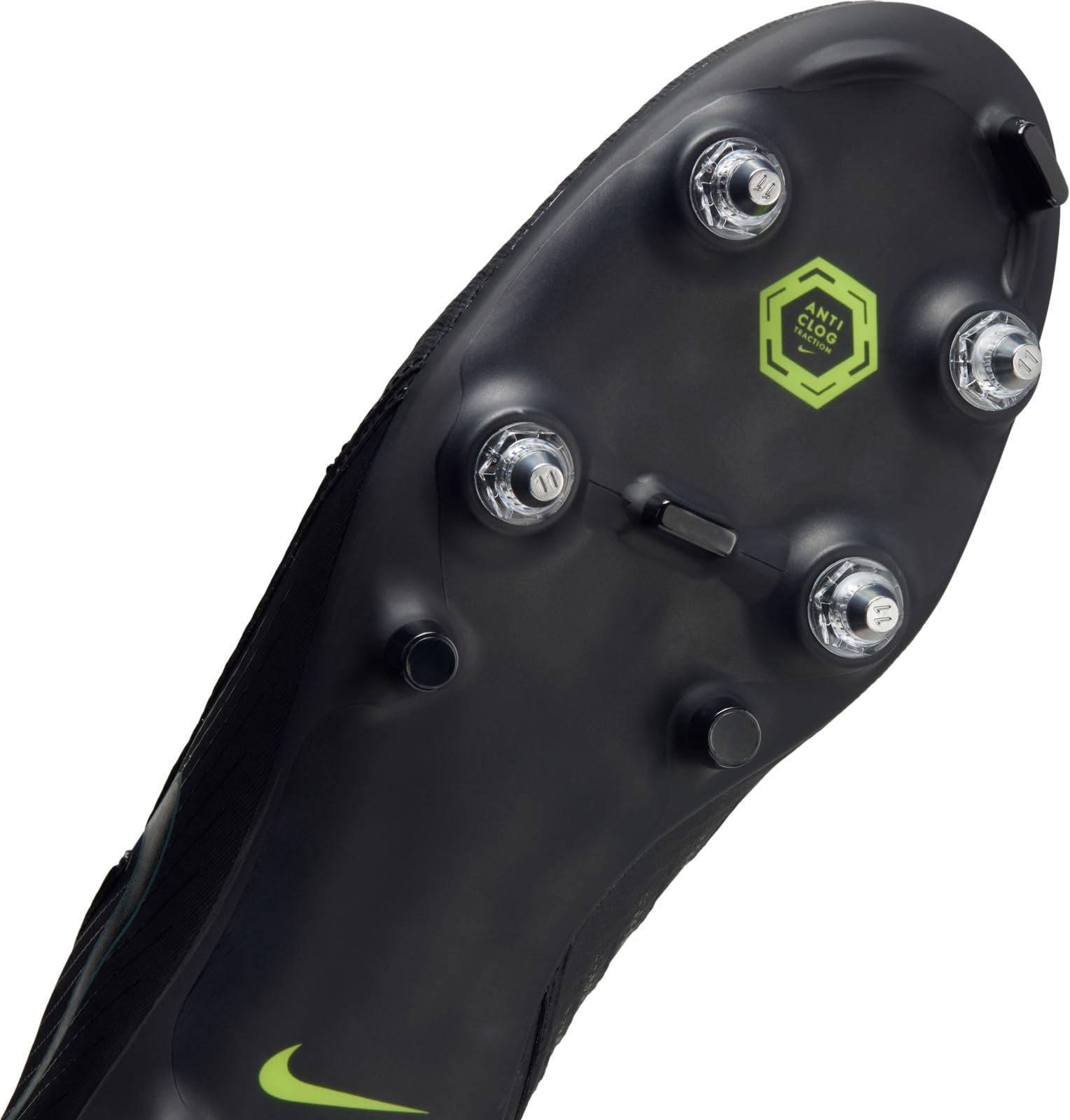 Nike Phantom GX 2 Academy Trampki uniseks-dorosły, czarne/czarne, głębokie, 42,5 EU, Black Black Deep Jungle, 42.5 EU