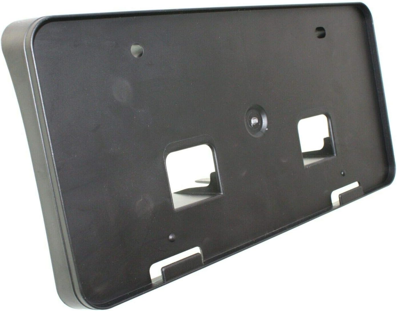DAT AUTO PARTS Front Bumper License Plate Frame Tag Mounting Bracket Holder Replacement for 2009-2010 Toyota Corolla 4 Door 4dr Sedan North American Built Black Textured Plastic TO1068105 5211402040
