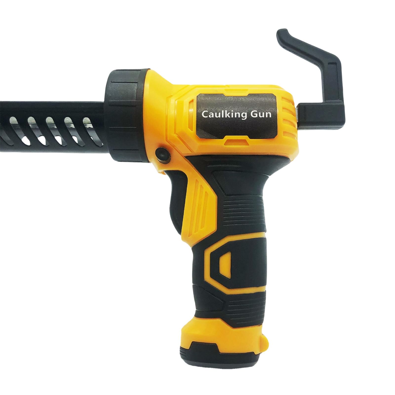Pistola de calafateo eléctrica inalámbrica, funciona con batería, 4 velocidades, con luz LED ajustable de 10 onzas/300 ml