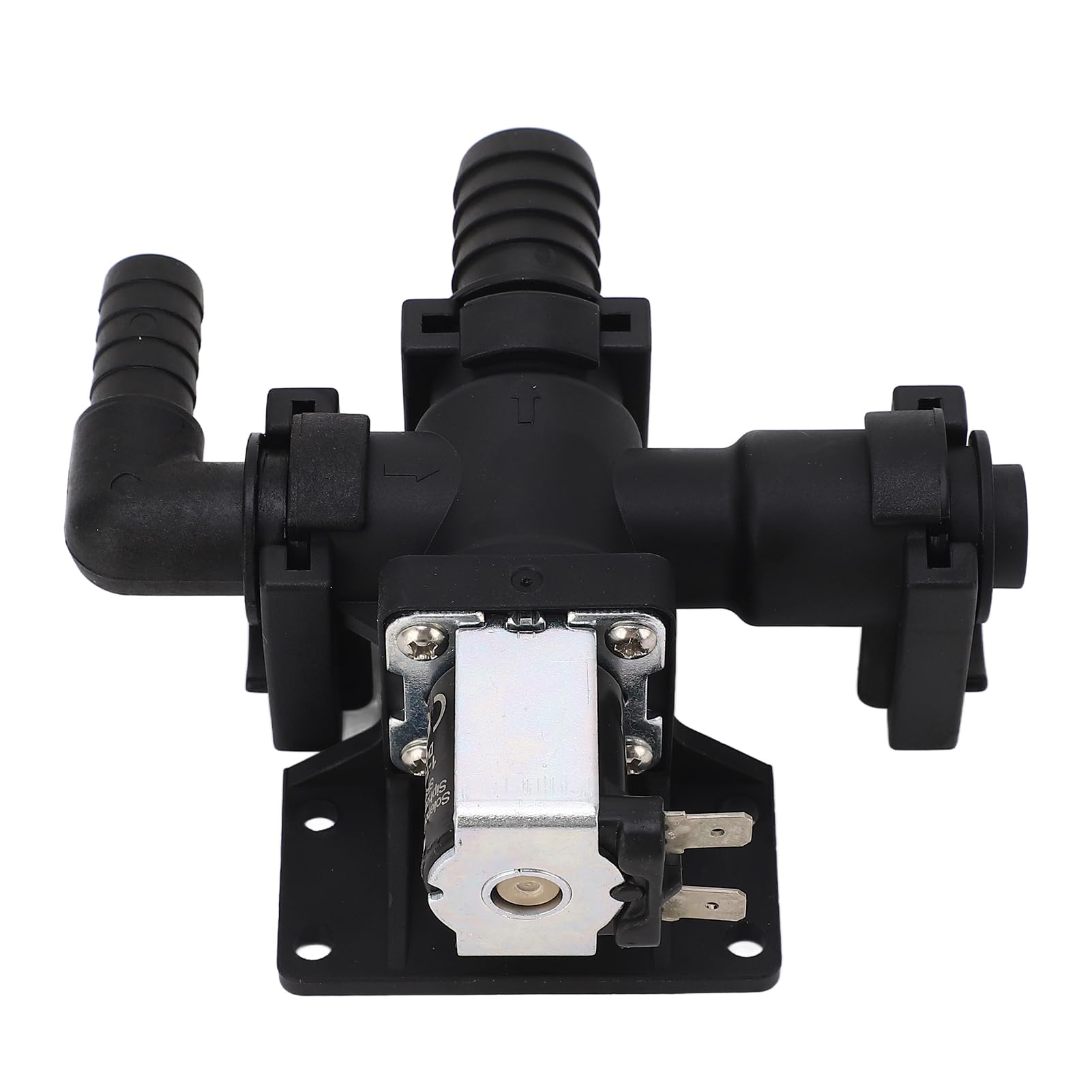Solenoide de Control de Agua, 9W 1 150PSI Solenoide de Inodoro a Presión con Válvula Disyuntor de Sifón para Barco Marino RV Yate, Compatible para RV, Yate, Bote Pequeño e