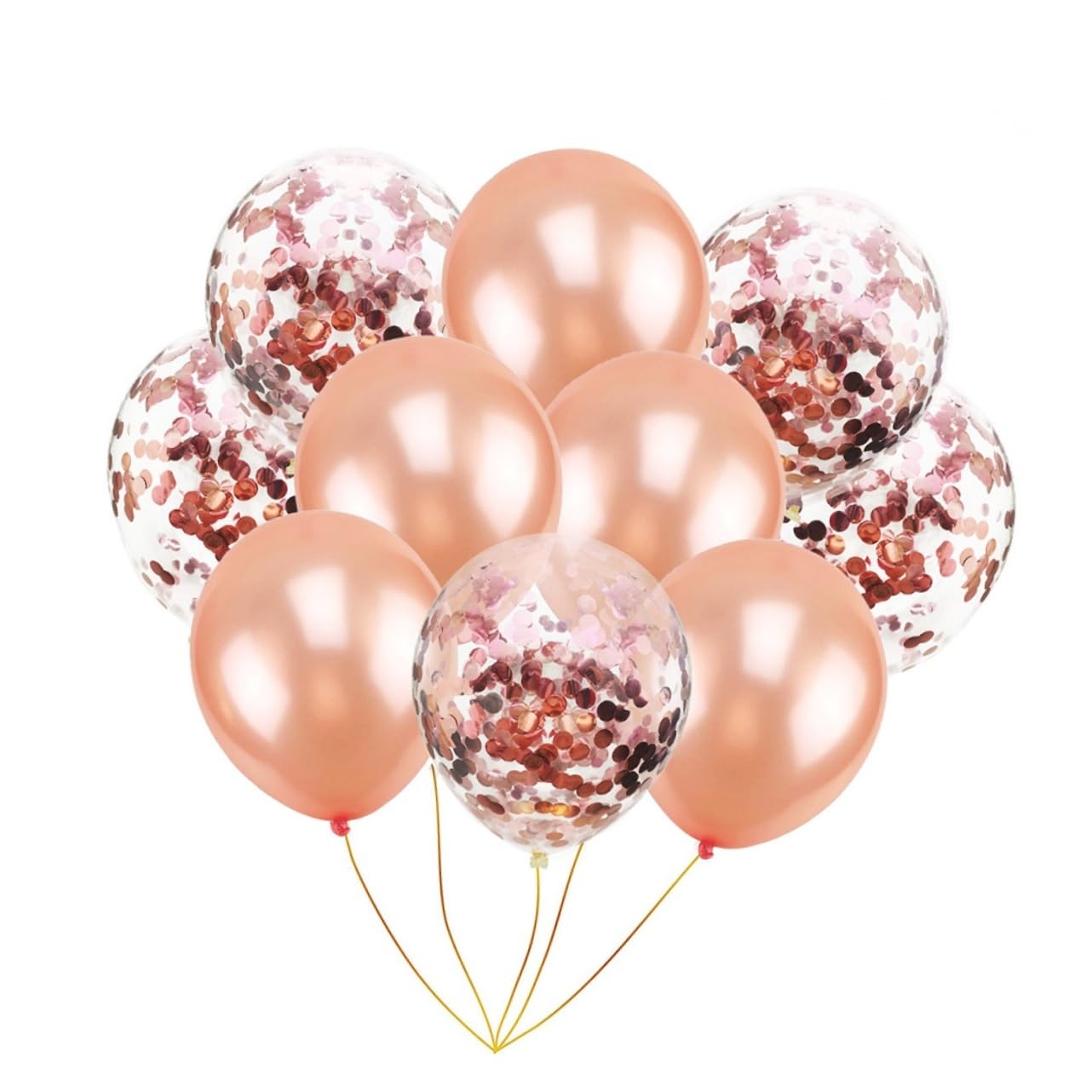 Cabilock 90 Piezas Globos De Boda Globos Transparentes Con Purpurina Dorada Globos De Propuesta Globos De Fiesta Globos Transparentes Con Confeti Globos De Colores Sólidos