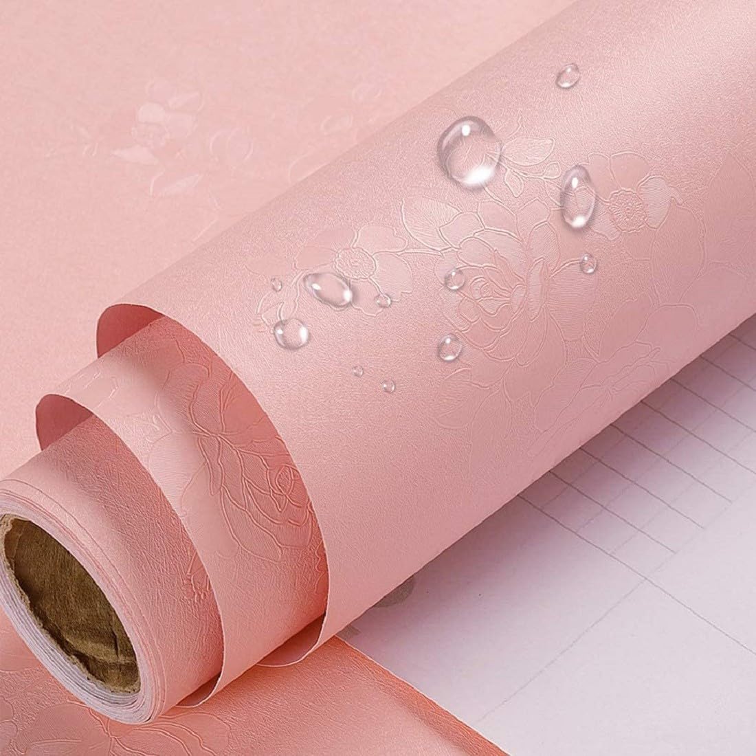 Barebeauty Korean Solid Color Kraft Paper roll, Flower Wallpaper Sticker for Home Self Adhesive Abstract Pink Wallpaper Wrapping Paper, Bouquet Material, Gift Wrapping Paper - Pink (B0CXXG966Y) Amazon Price History, Amazon Price Tracker