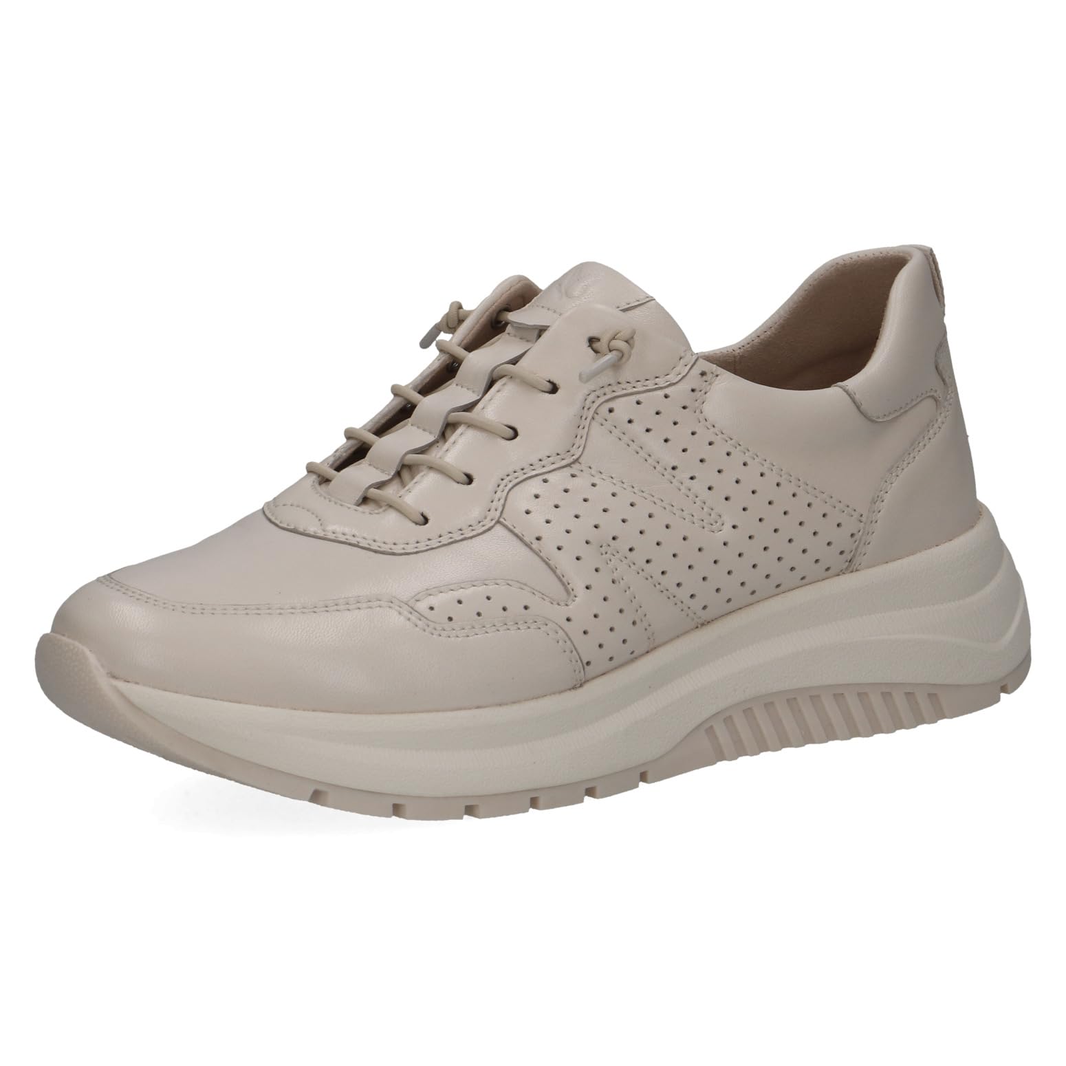 CAPRICE Women's Flat Sneakers, Yellow (Vanilla Nappa), 6 UK